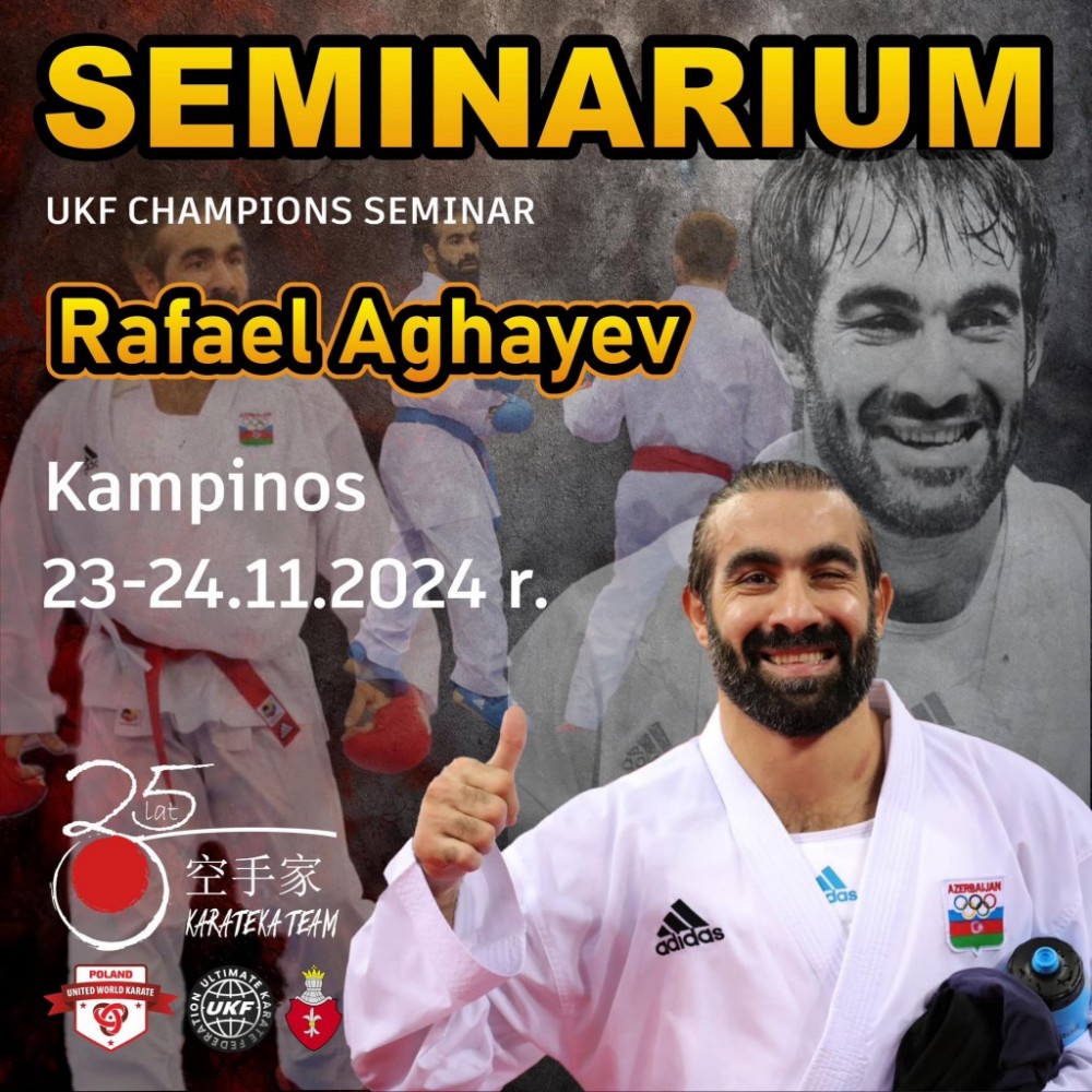 25-lecie KARATEKA TEAM – seminarium z Rafael Aghayev