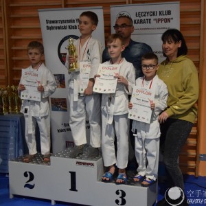 Młode Wilczki z medalami