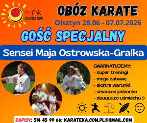 OBÓZ KARATE Plakat 00