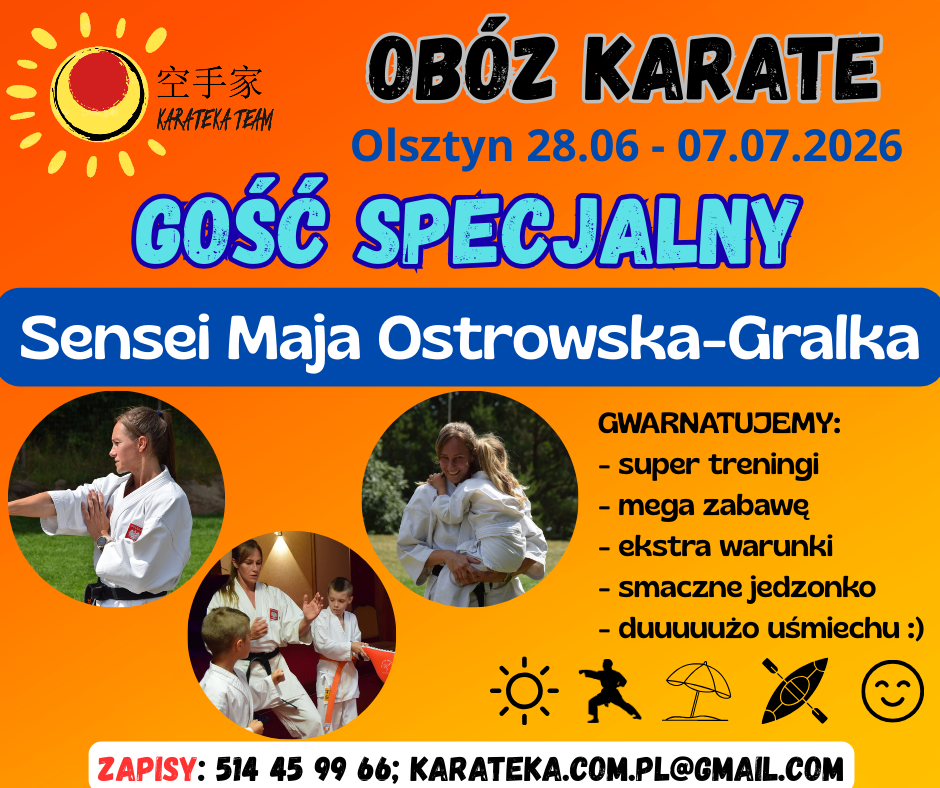 OBÓZ KARATE Plakat 00