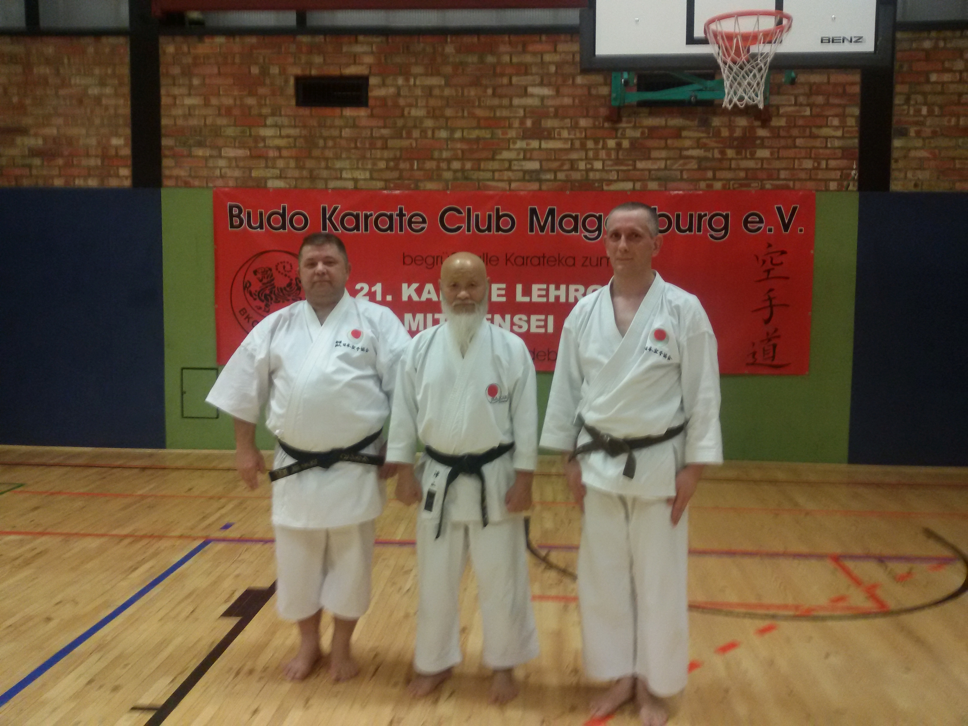 Staż techniczny z Shihan Hideo Ochi 8 Dan, Magdeburg