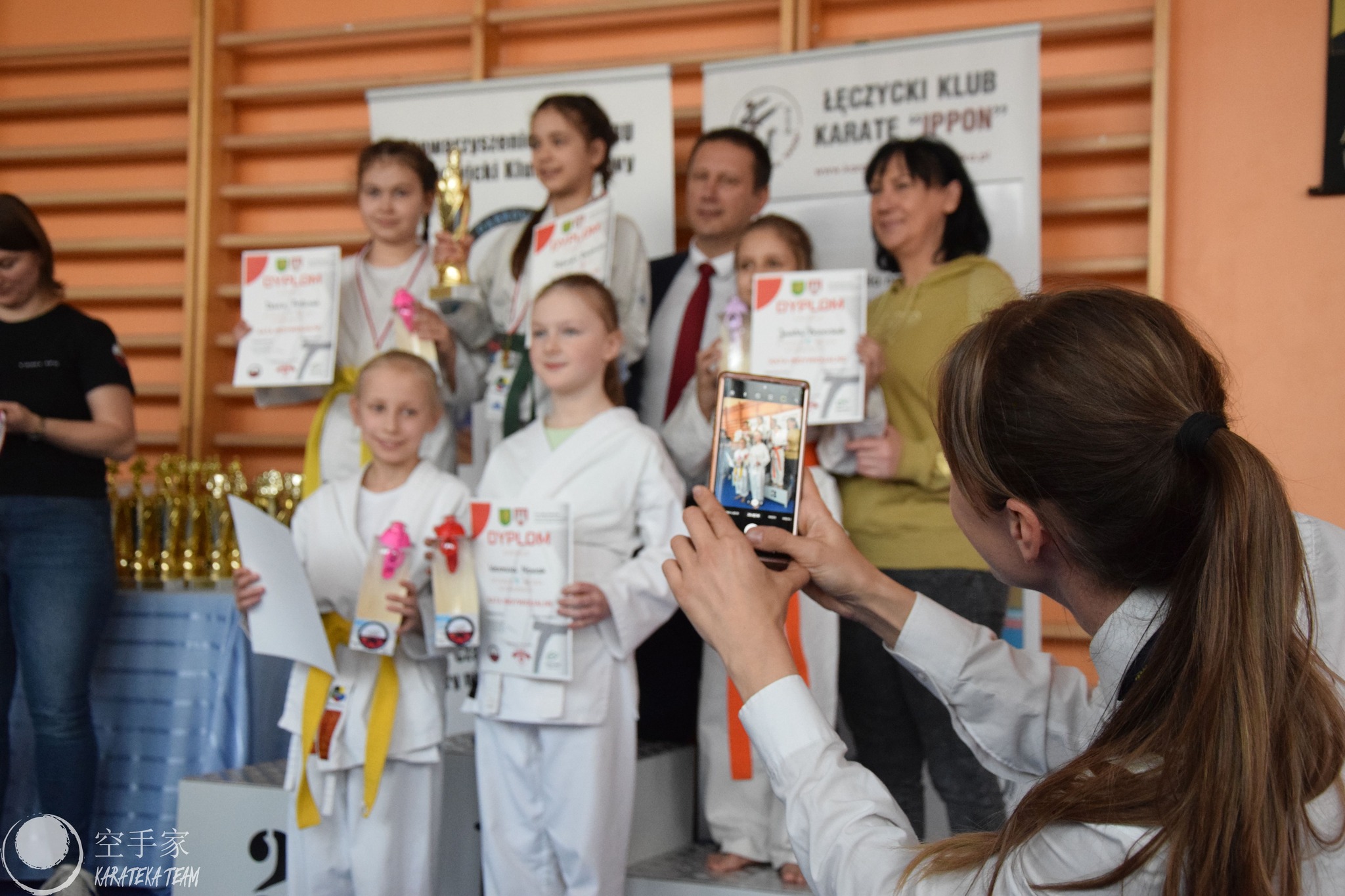 Młode Wilczki z medalami