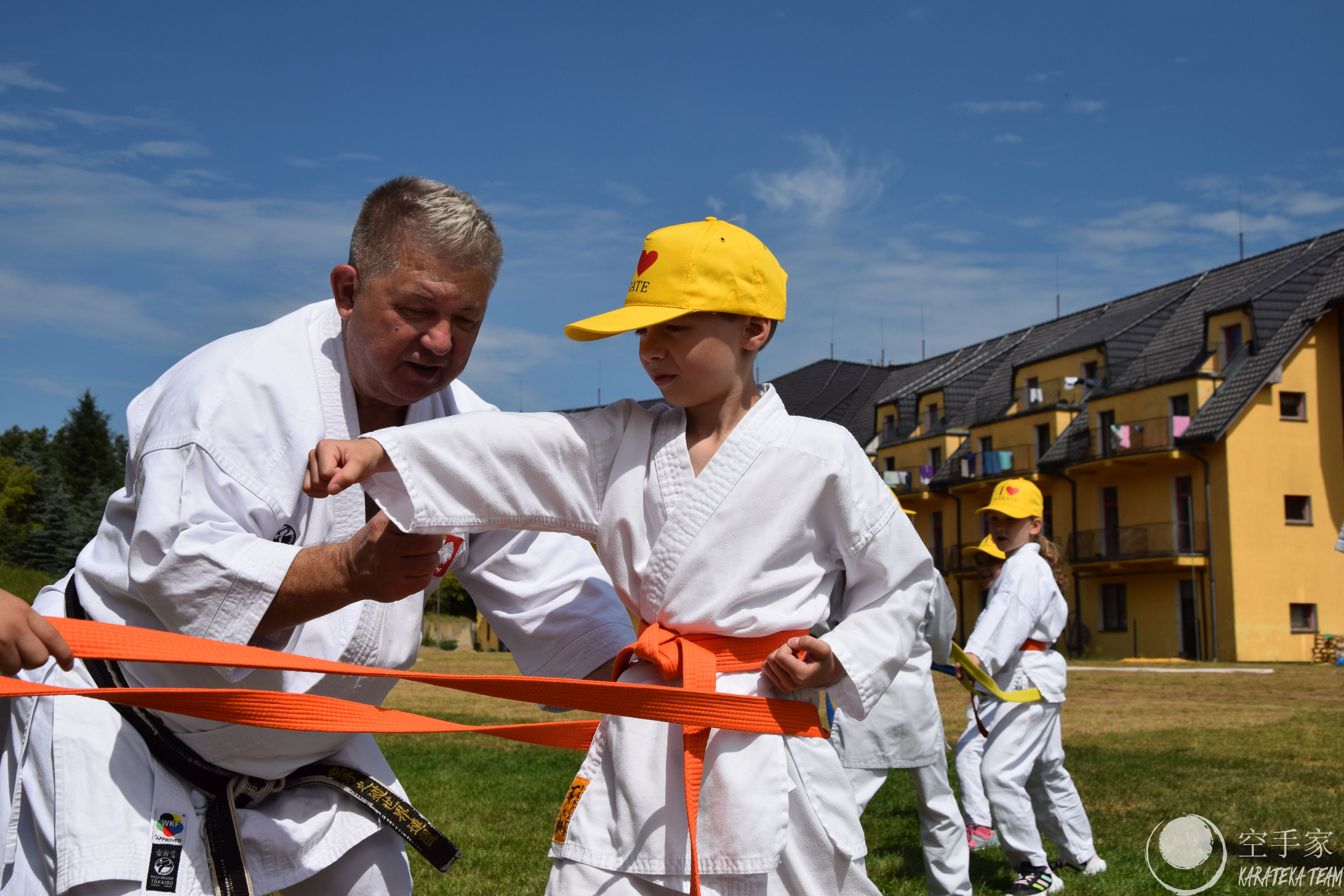 Pierwsze treningi na obozie i pierwsze plażowanie