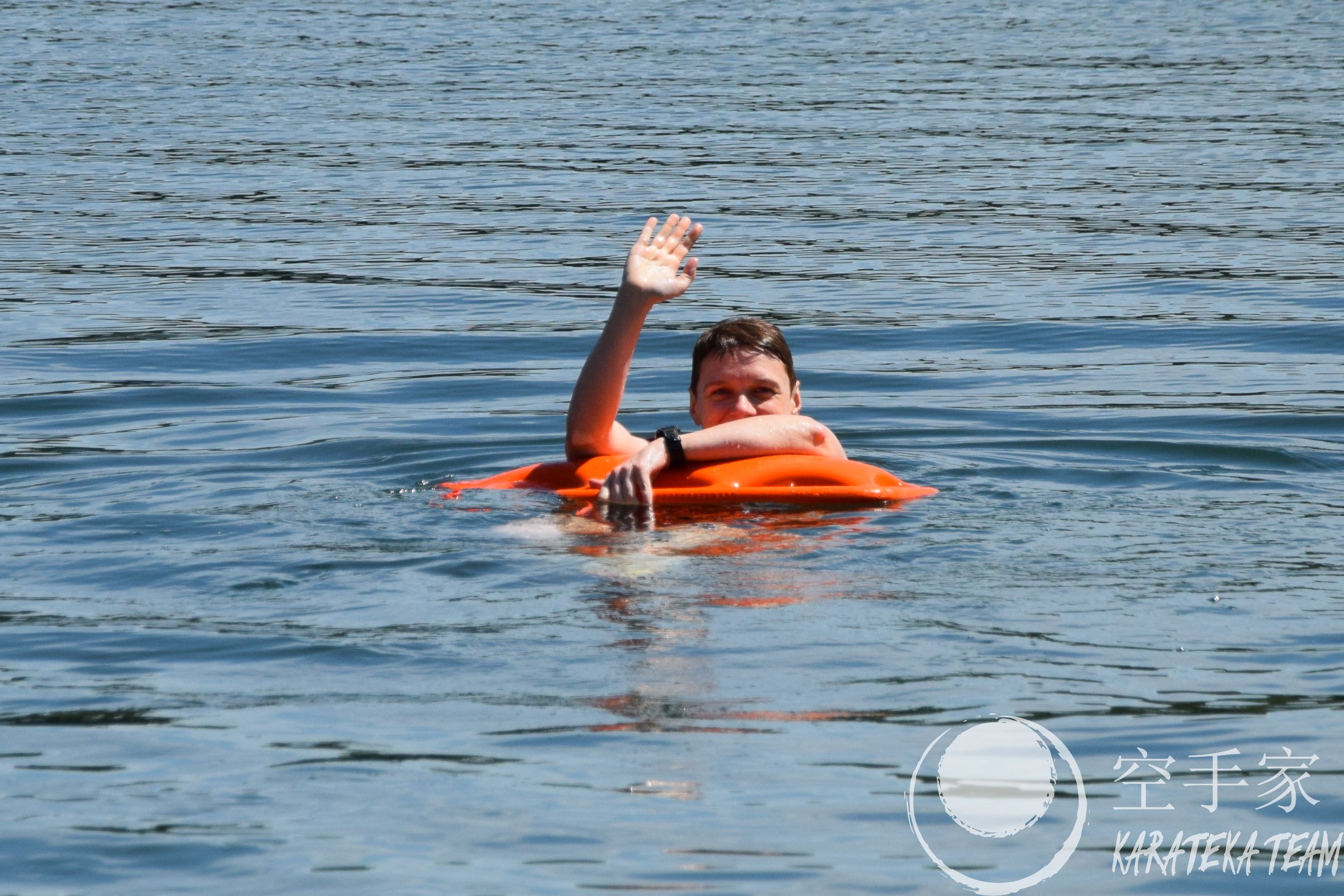 Pierwsze treningi na obozie i pierwsze plażowanie