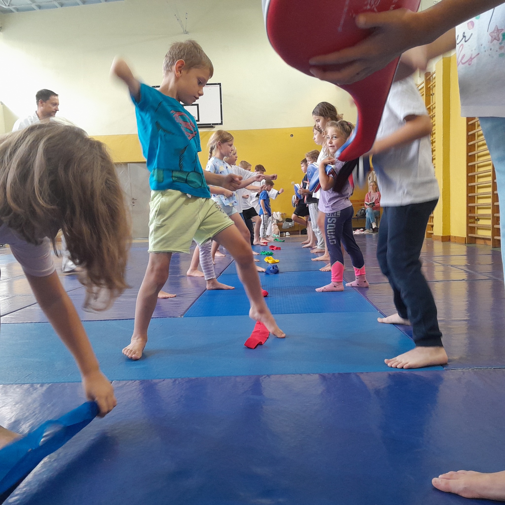 Najmłodsi z Kampinosu zaczynają treninigi