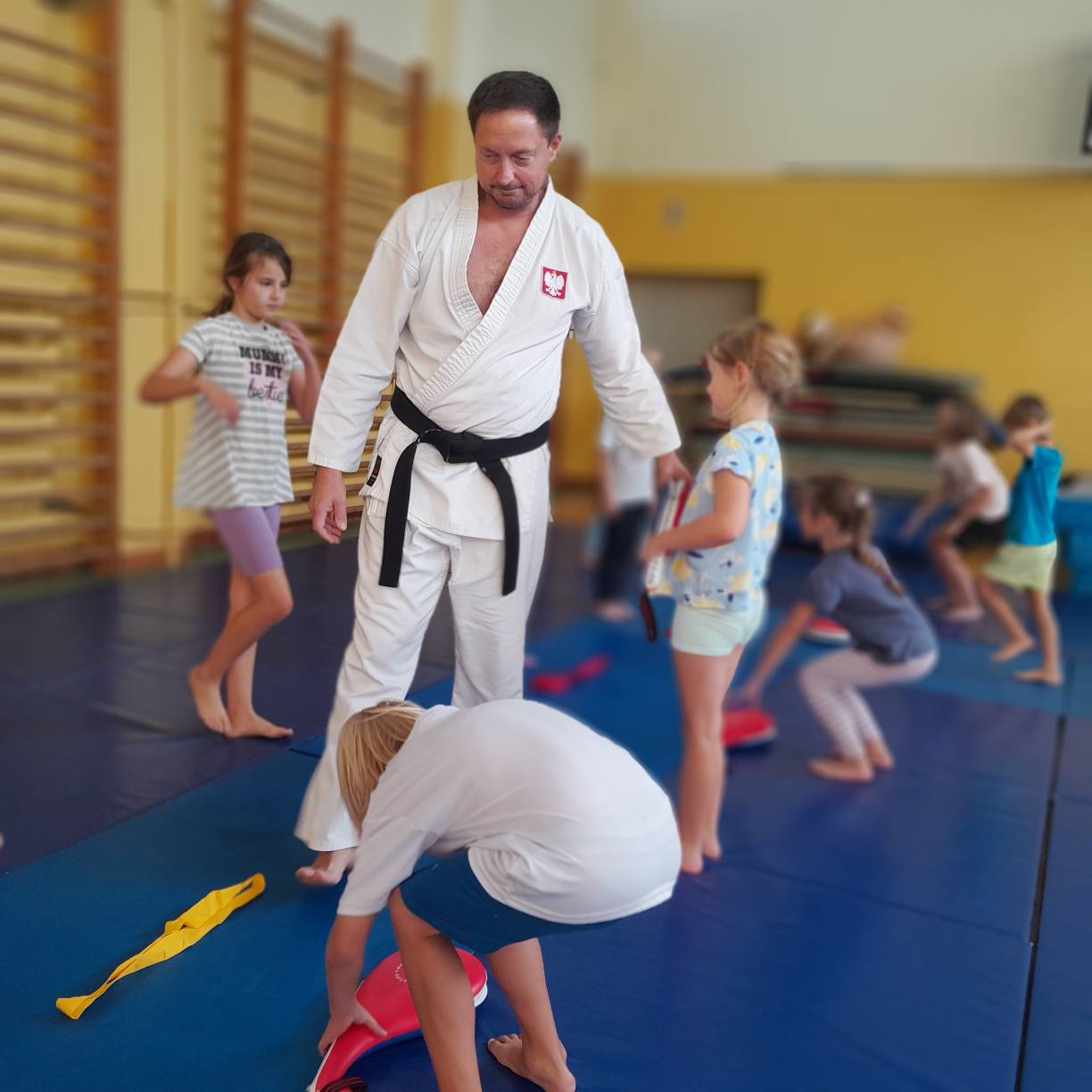 Najmłodsi z Kampinosu zaczynają treninigi