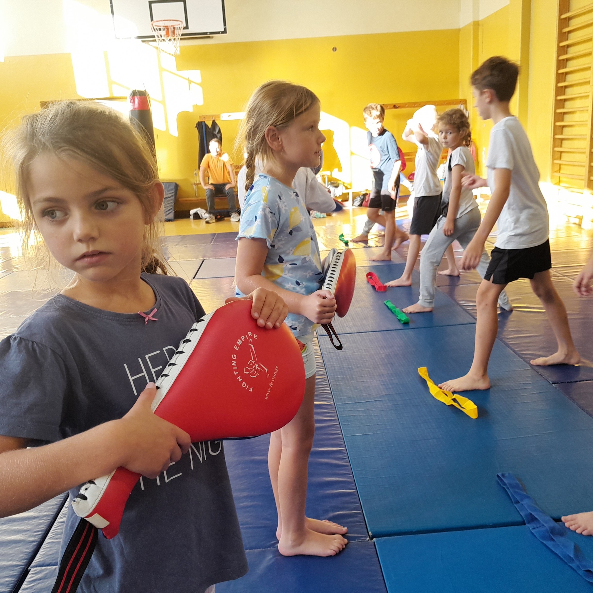 Najmłodsi z Kampinosu zaczynają treninigi