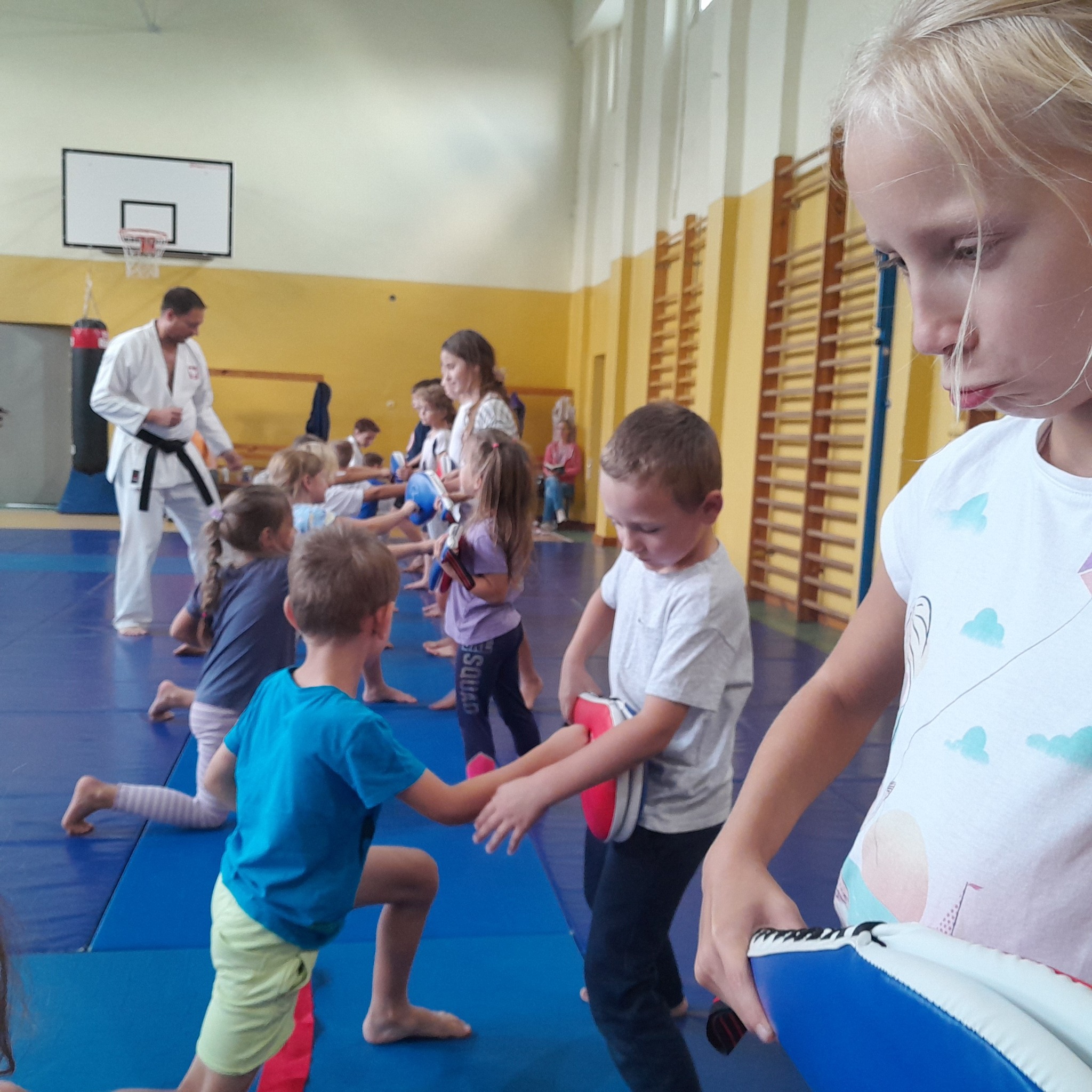 Najmłodsi z Kampinosu zaczynają treninigi