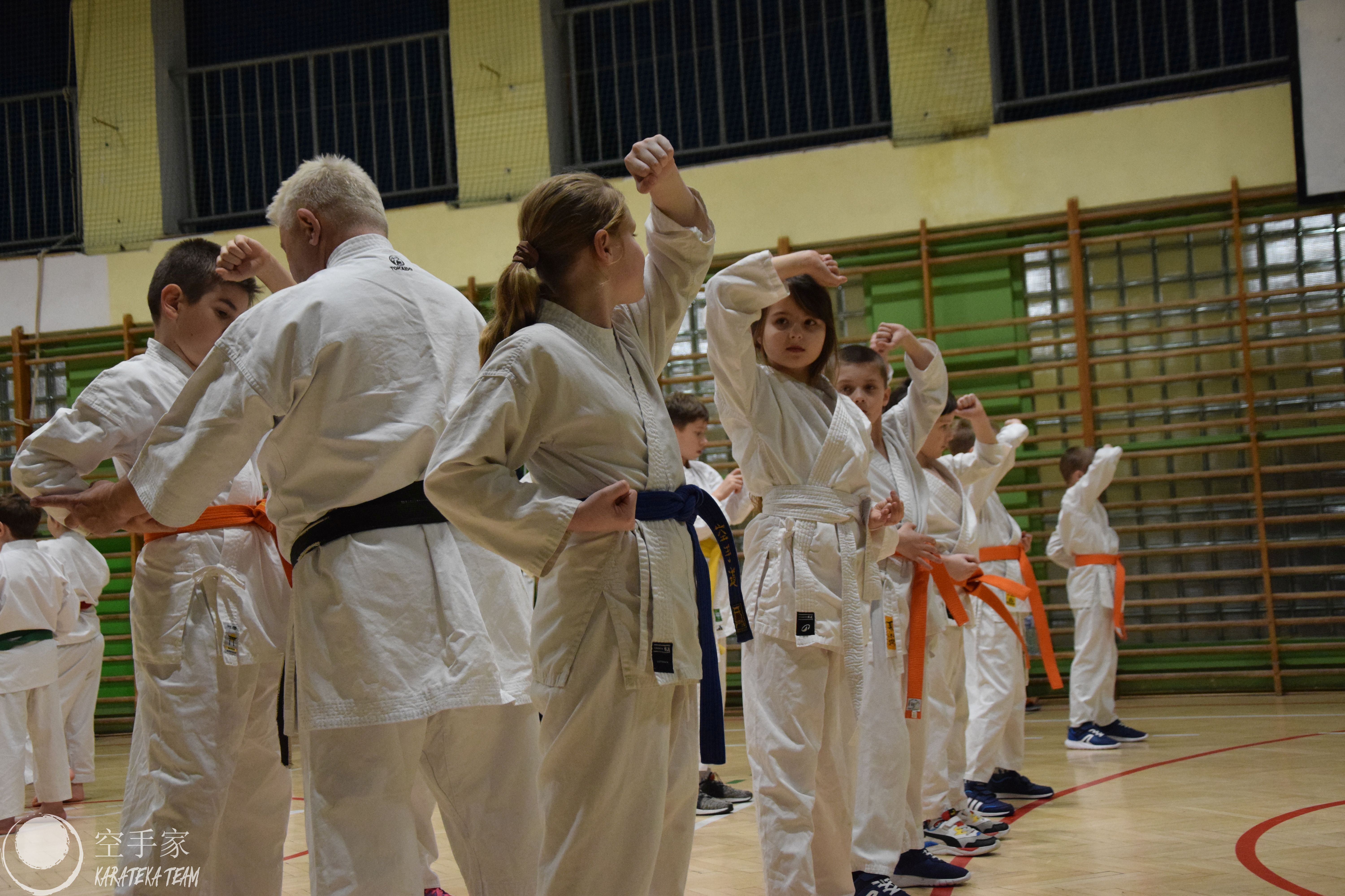 Śnieg + karate = udany obóz