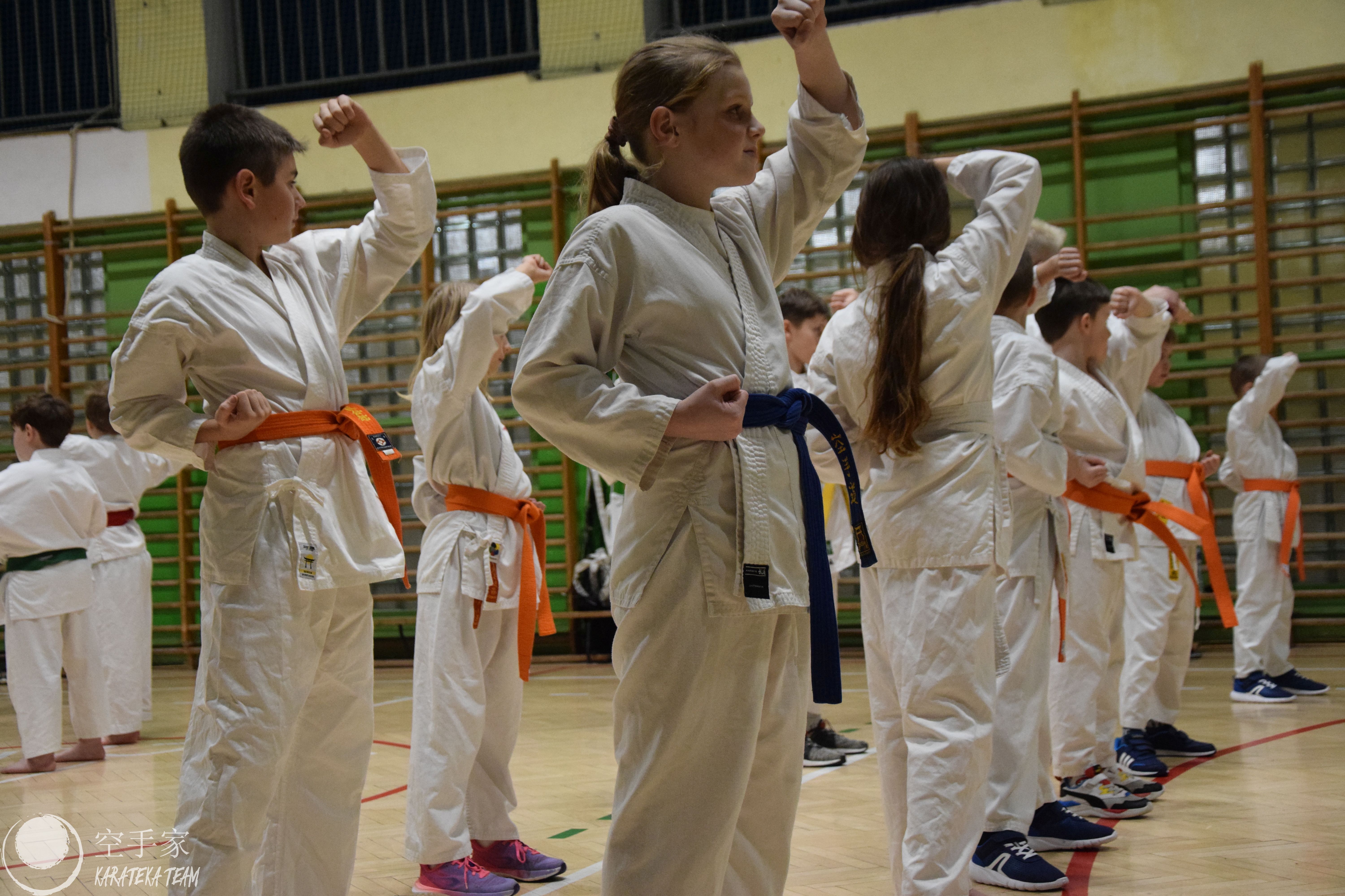 Śnieg + karate = udany obóz