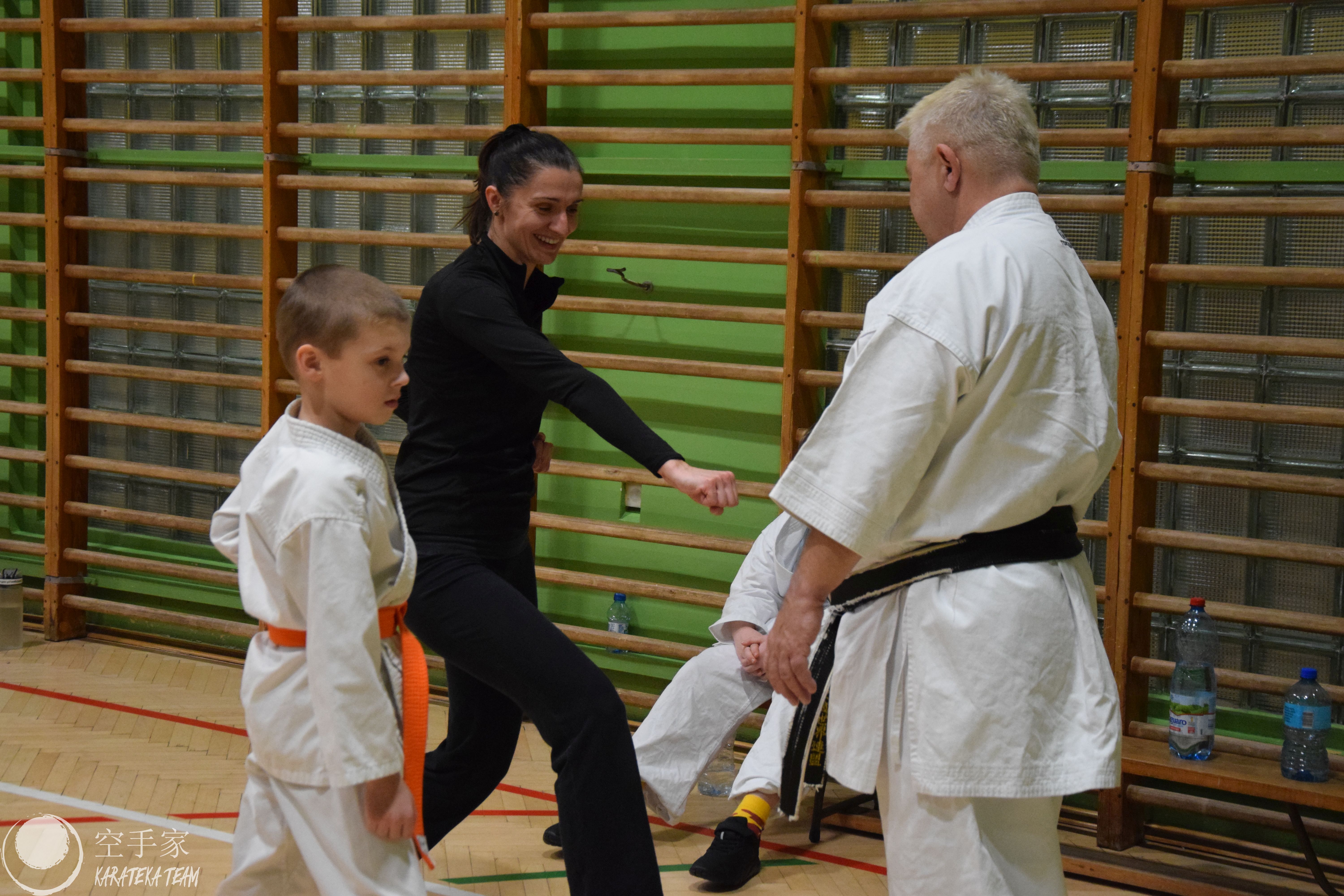 Śnieg + karate = udany obóz