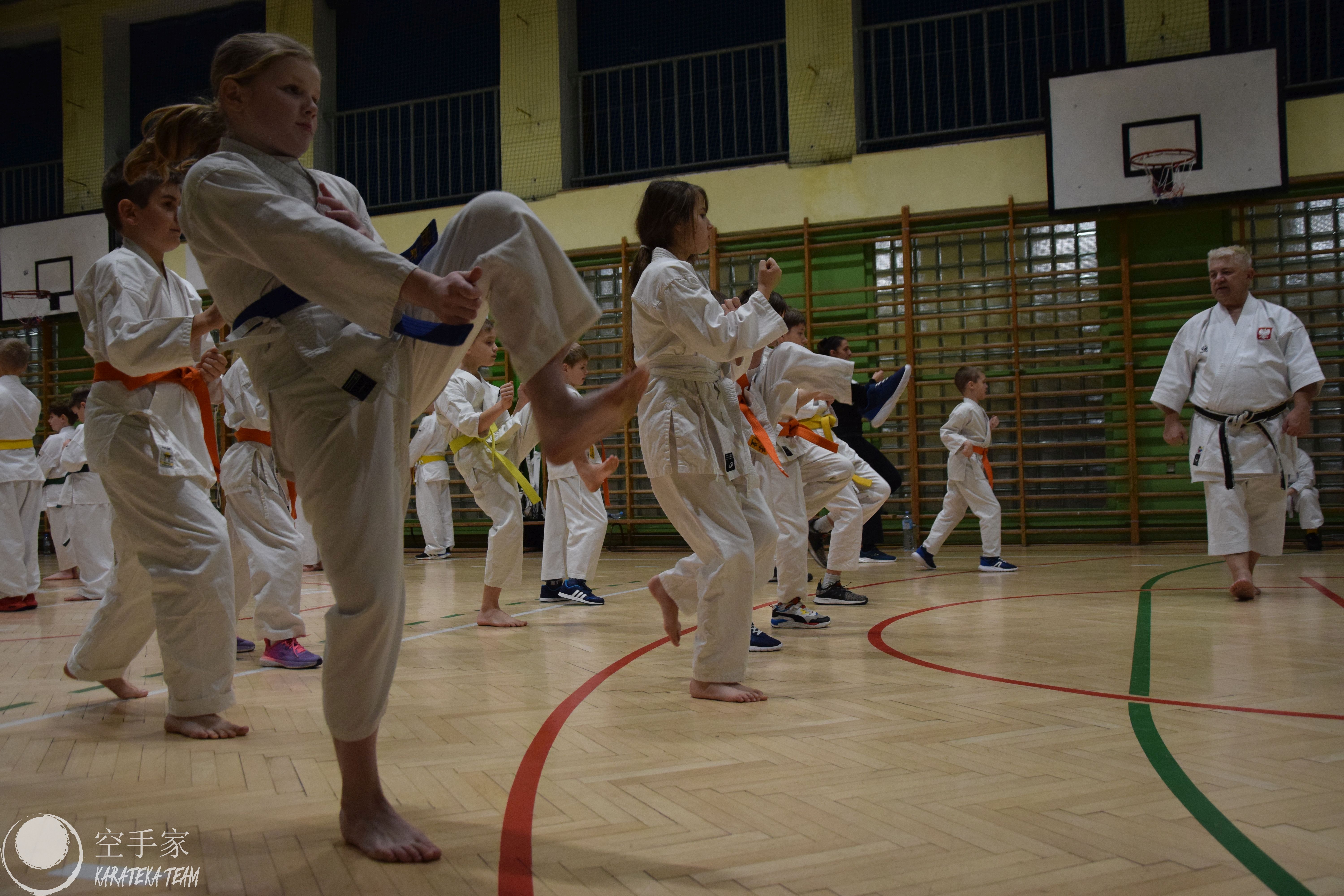 Śnieg + karate = udany obóz