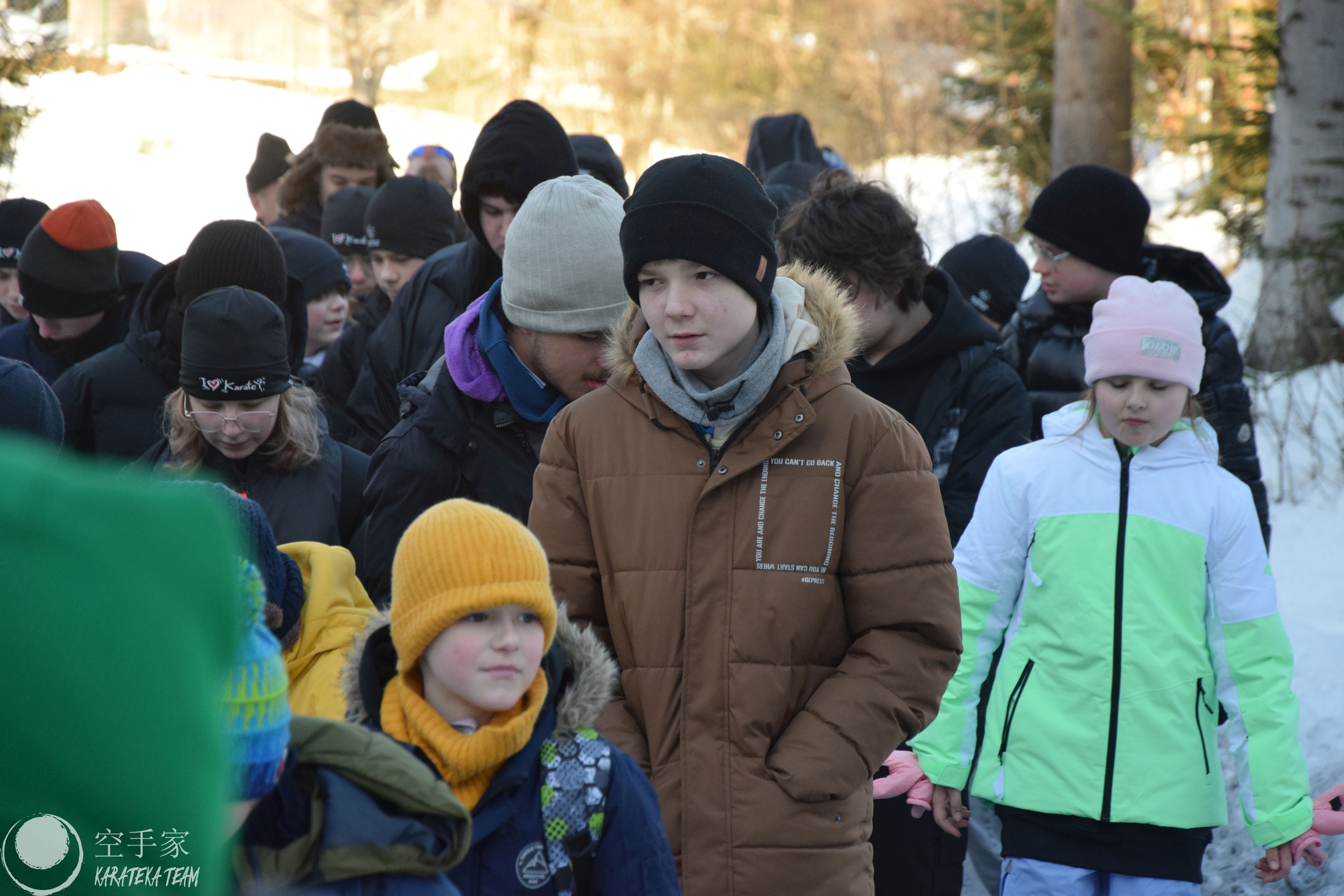 Dzień drugi zimowego obozu…