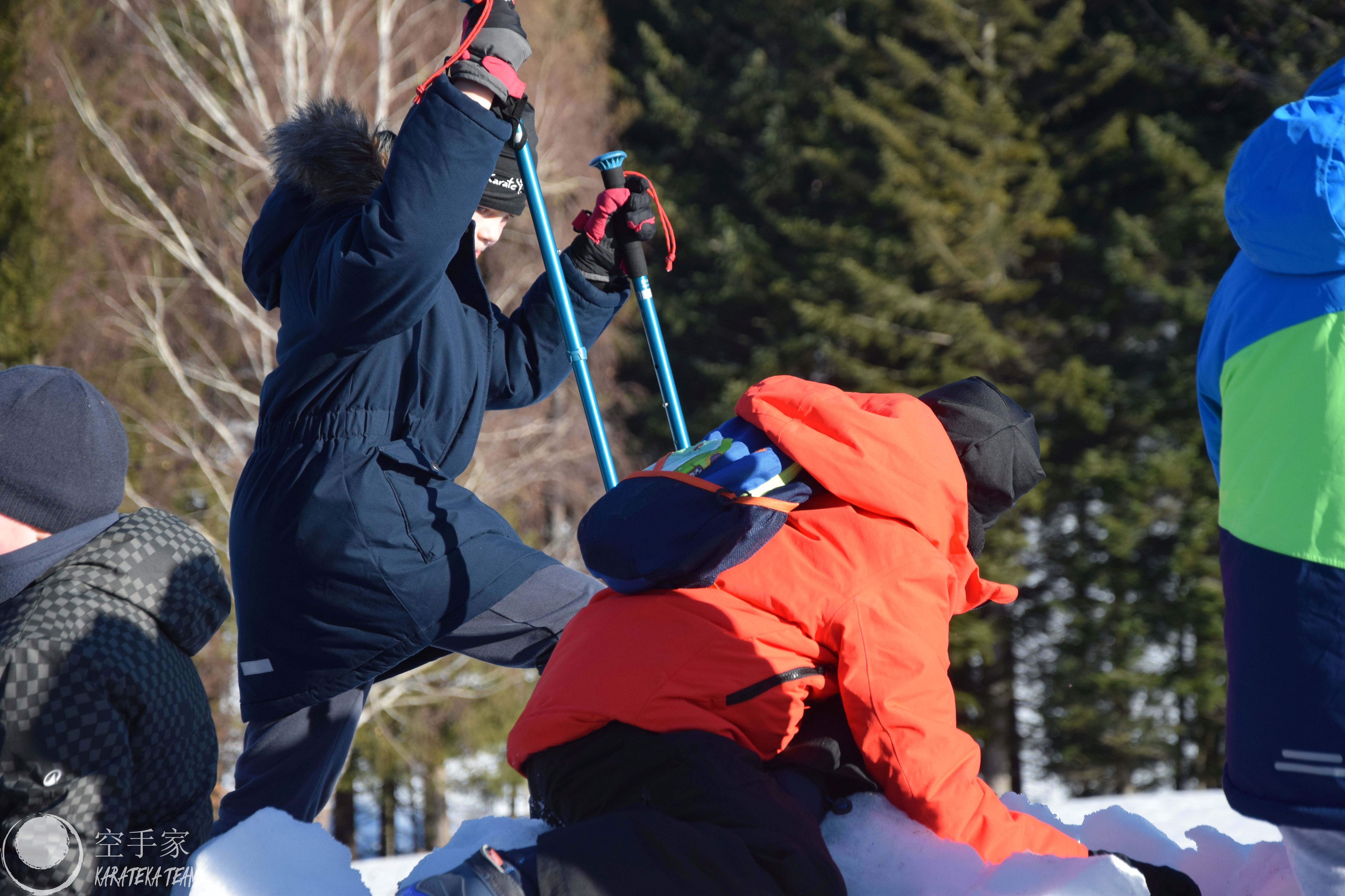 Dzień drugi zimowego obozu…