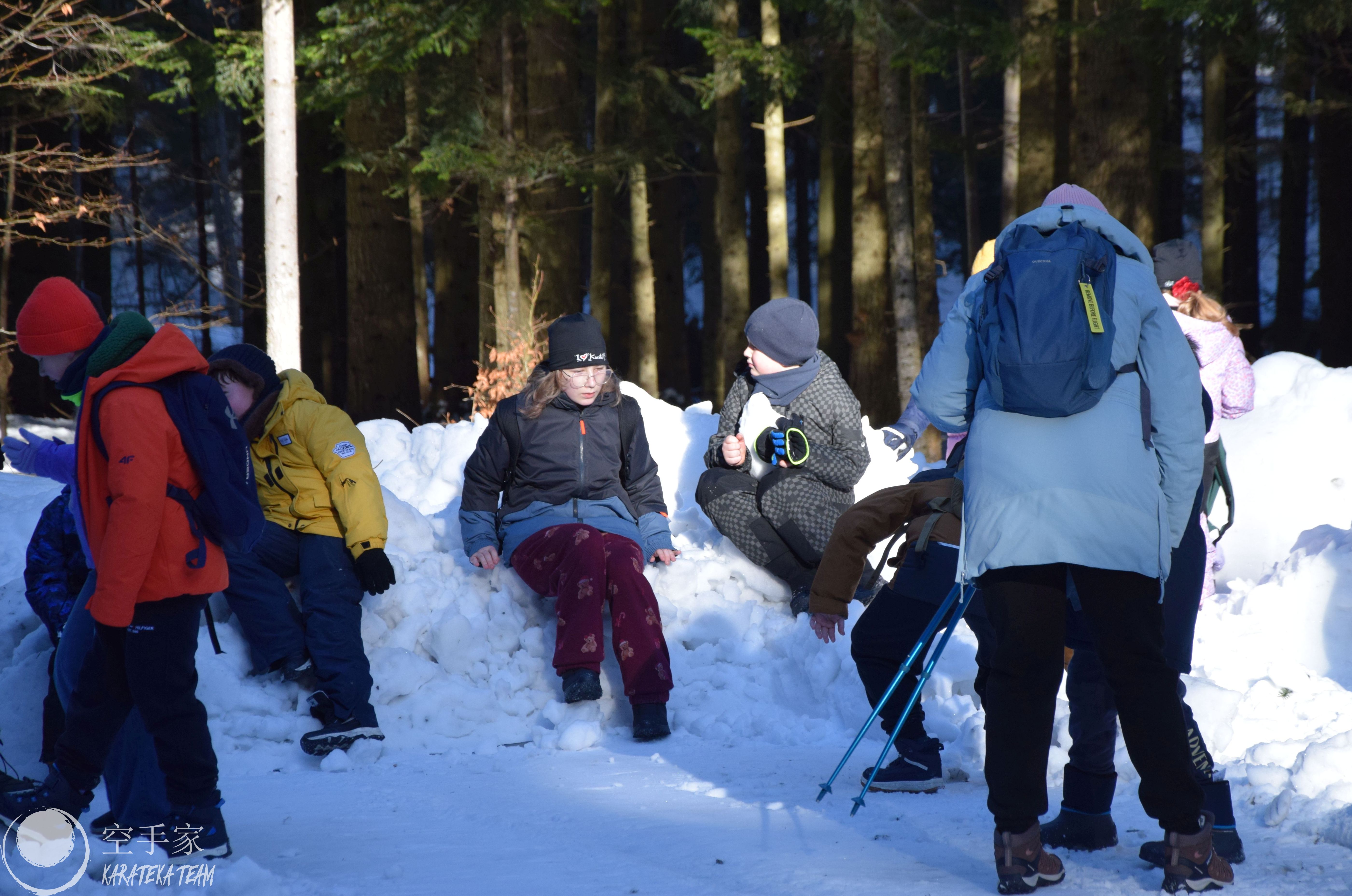 Dzień drugi zimowego obozu…