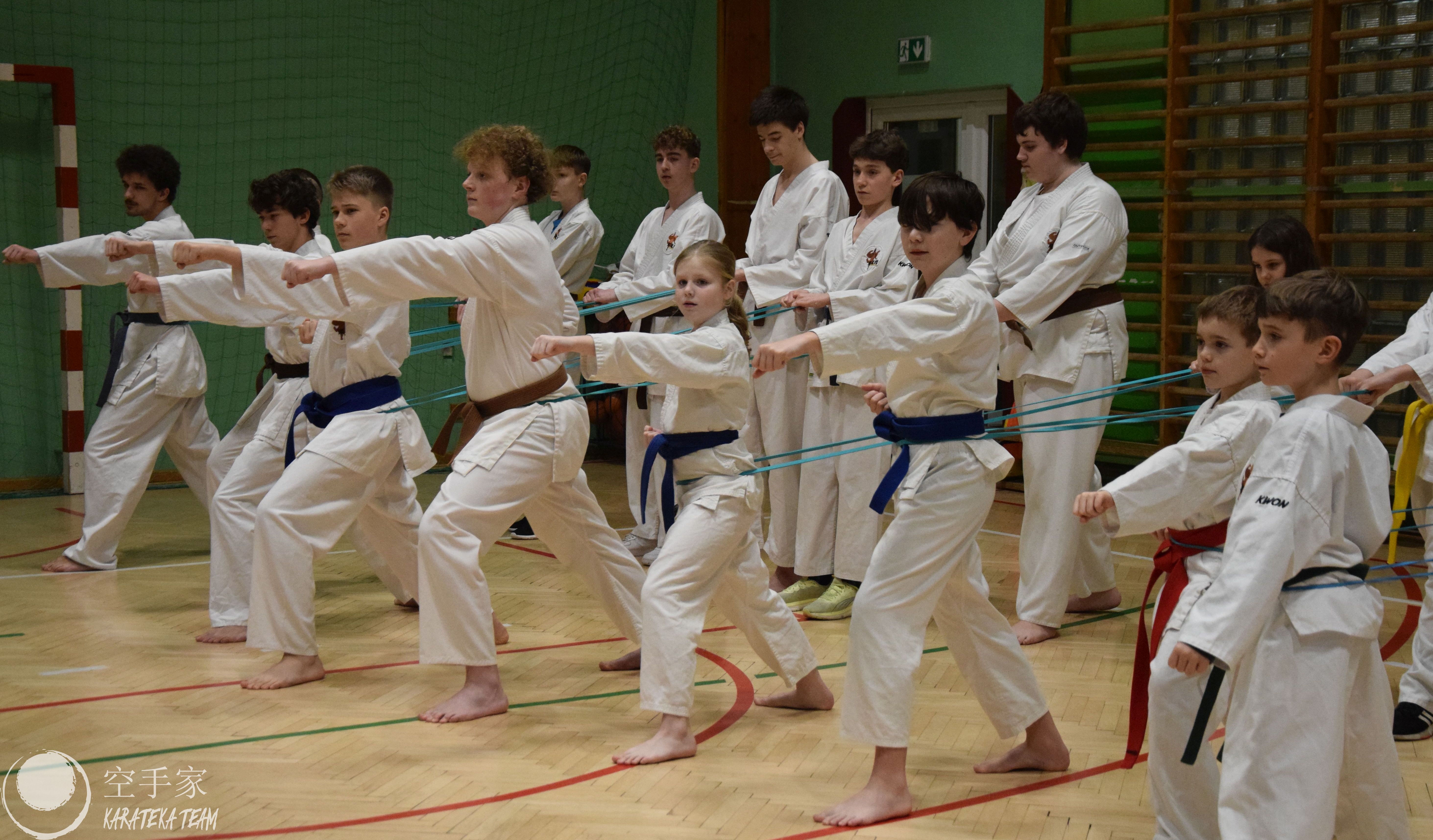 Dzień drugi zimowego obozu…