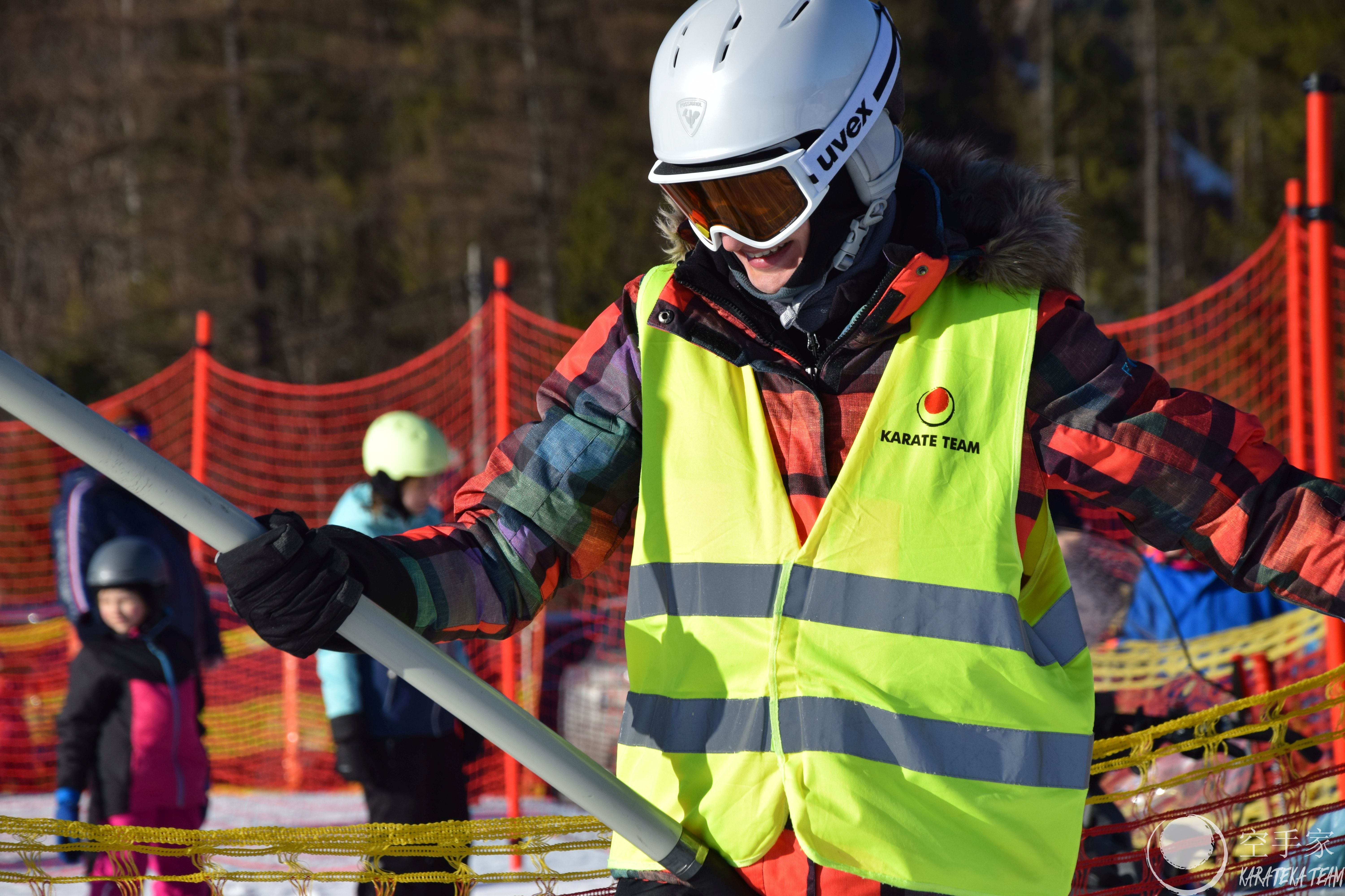 Śnieg + karate = udany obóz