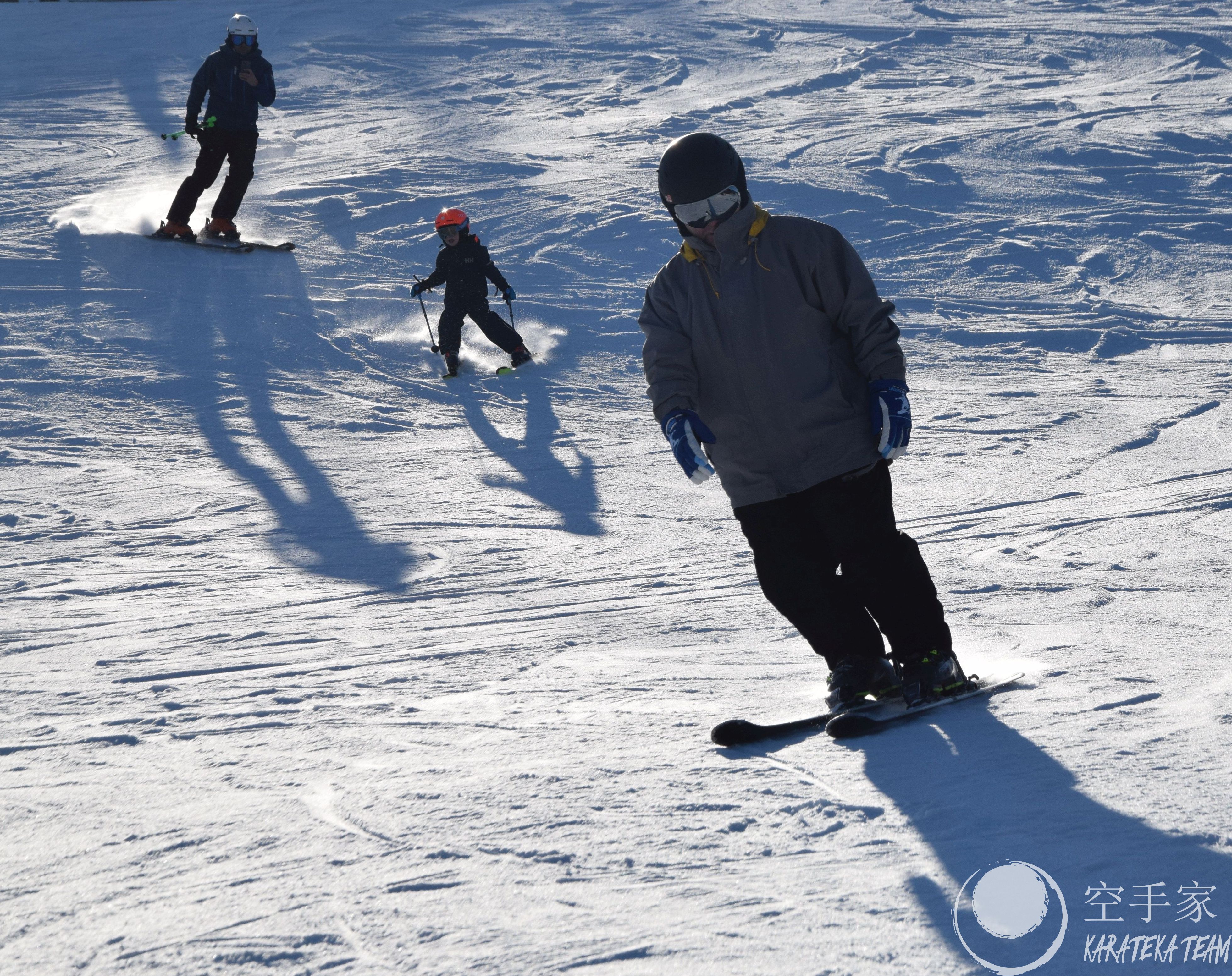 Śnieg + karate = udany obóz