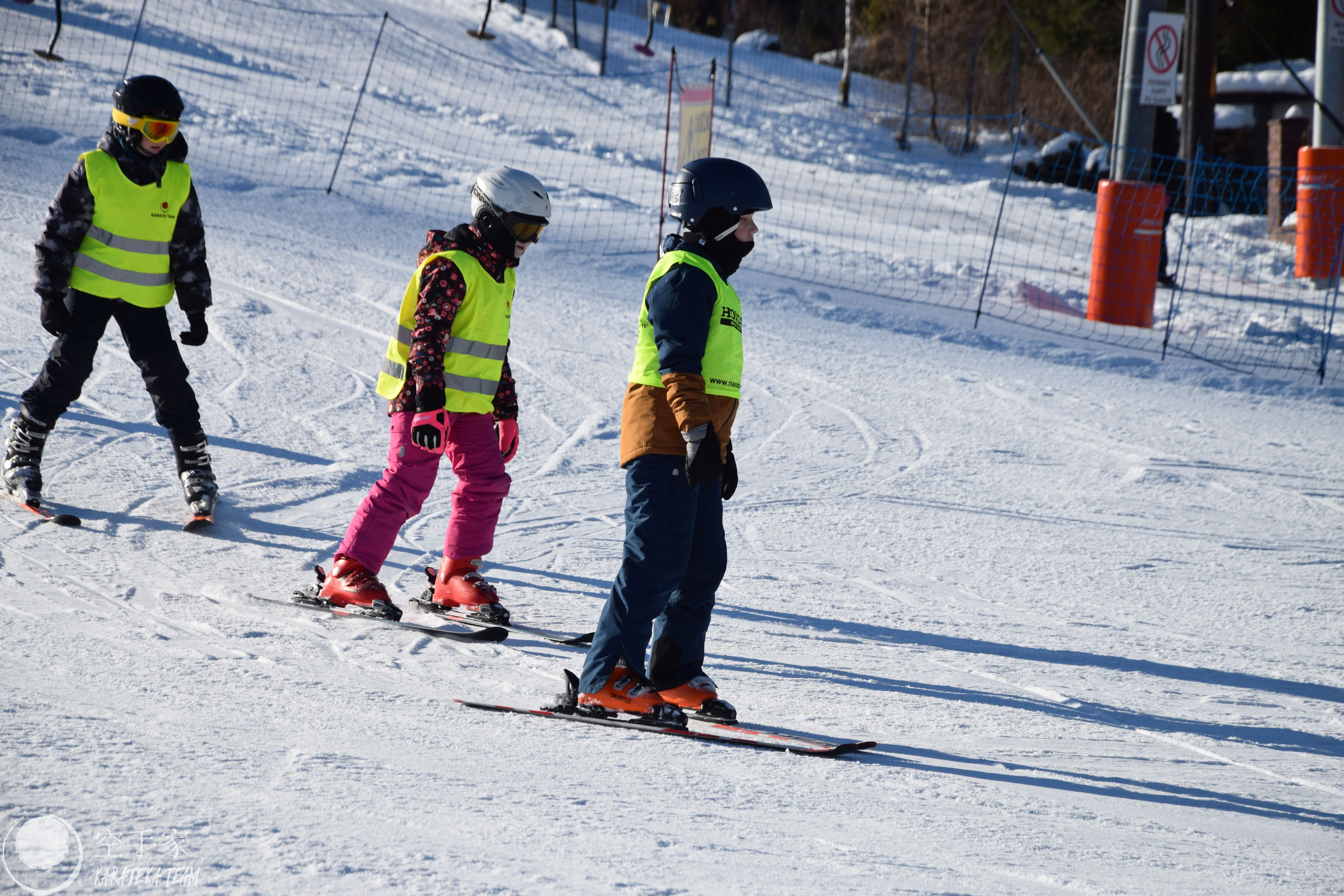 Śnieg + karate = udany obóz