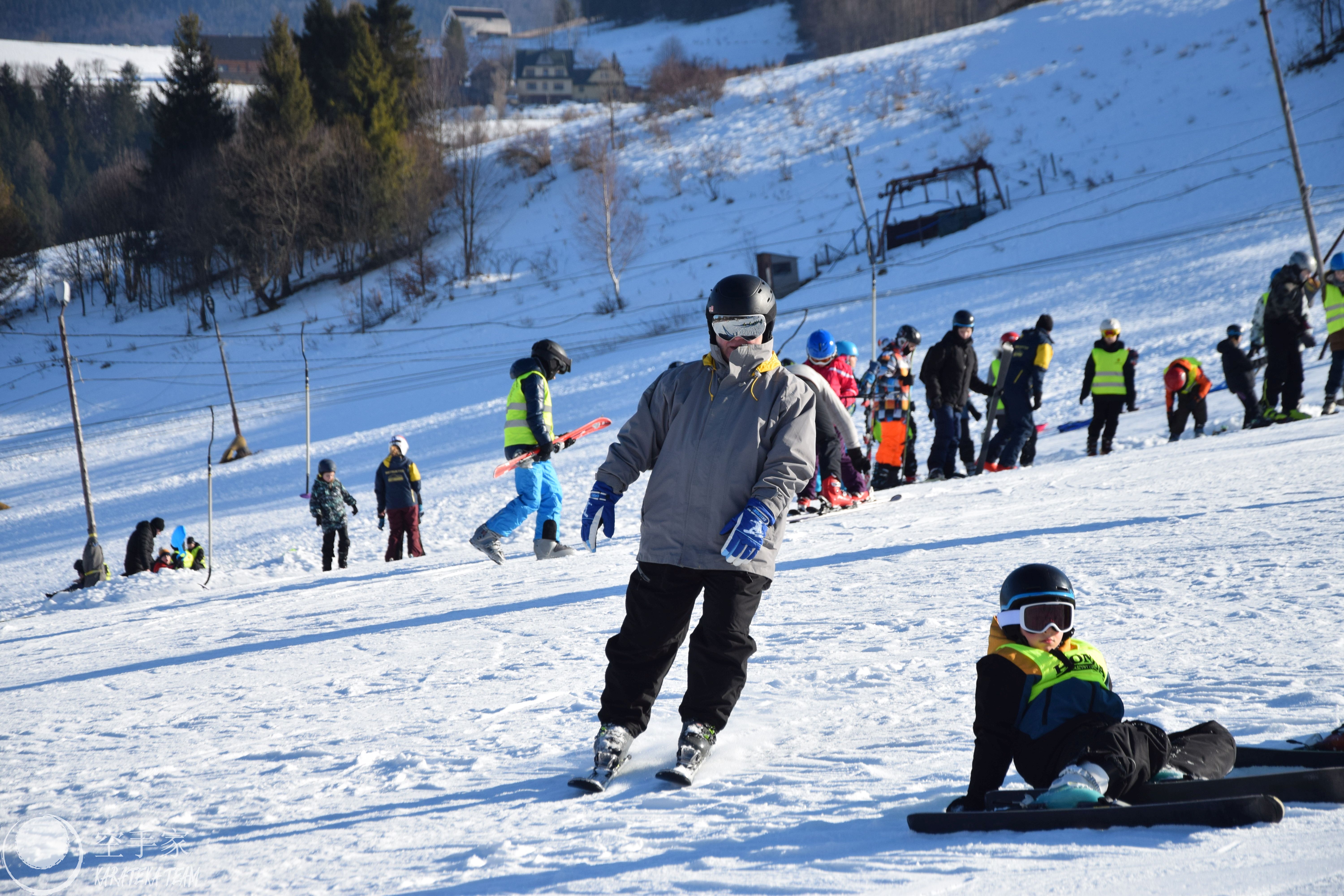 Śnieg + karate = udany obóz
