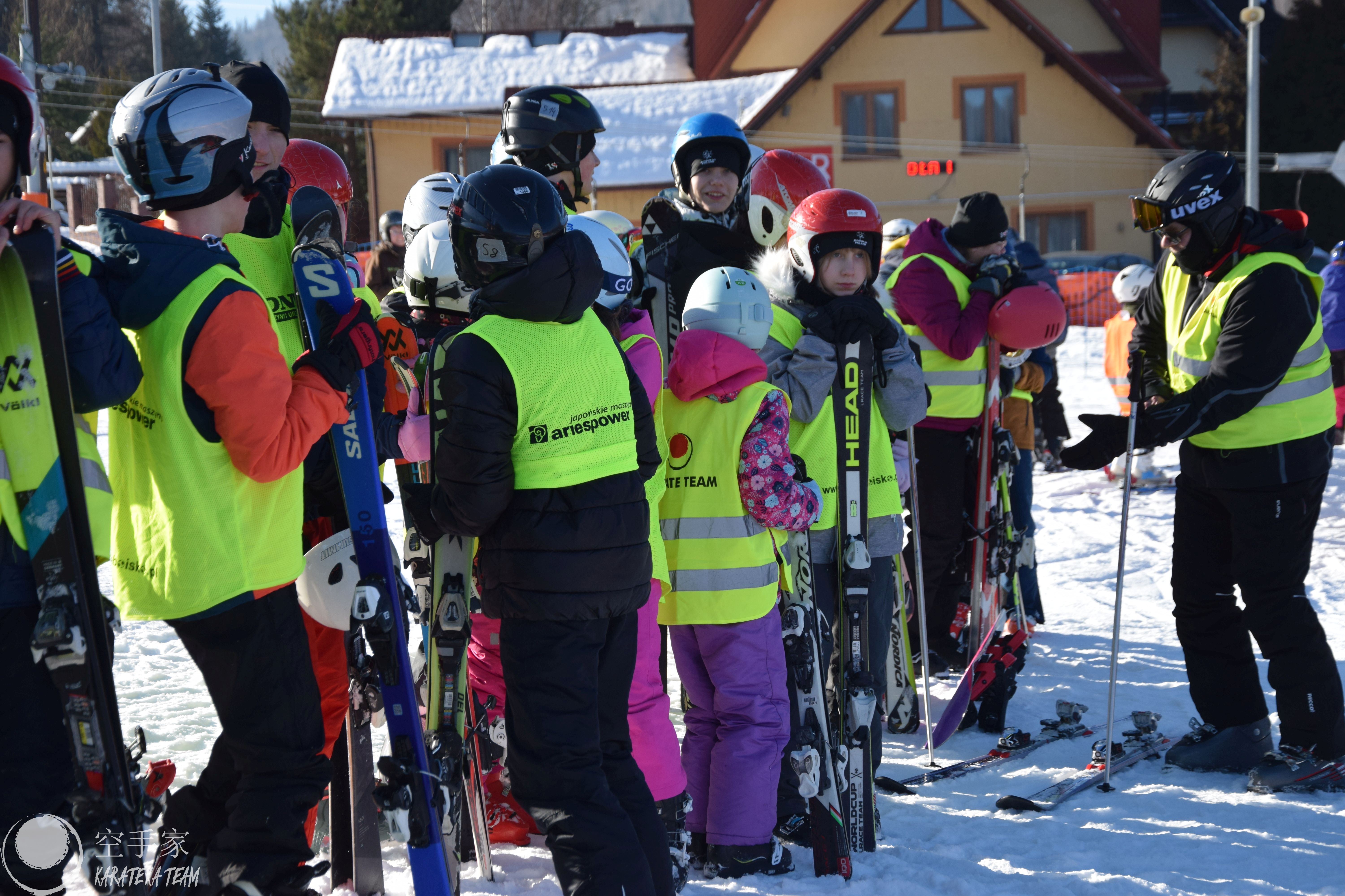 Śnieg + karate = udany obóz