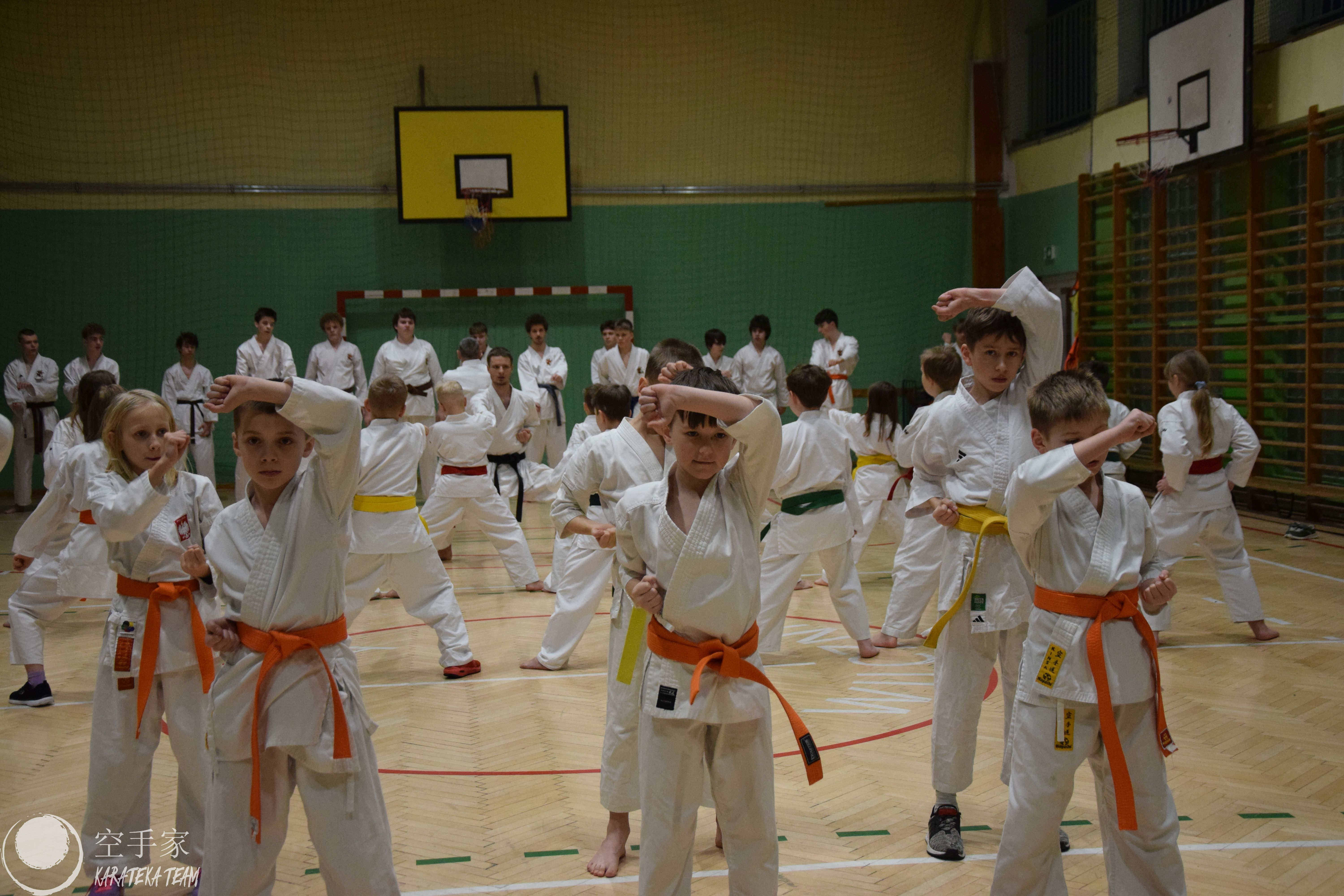 Śnieg + karate = udany obóz