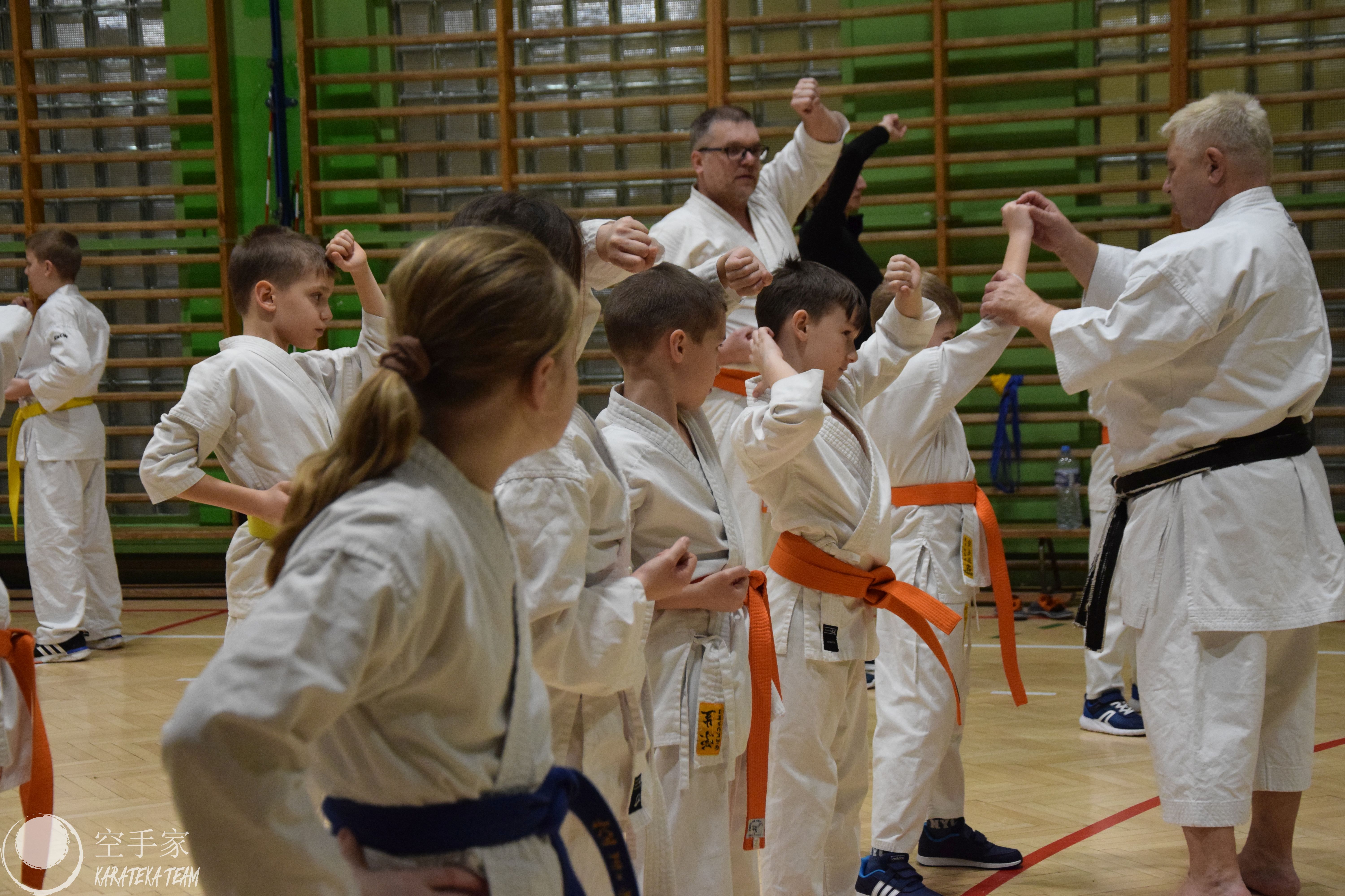 Śnieg + karate = udany obóz