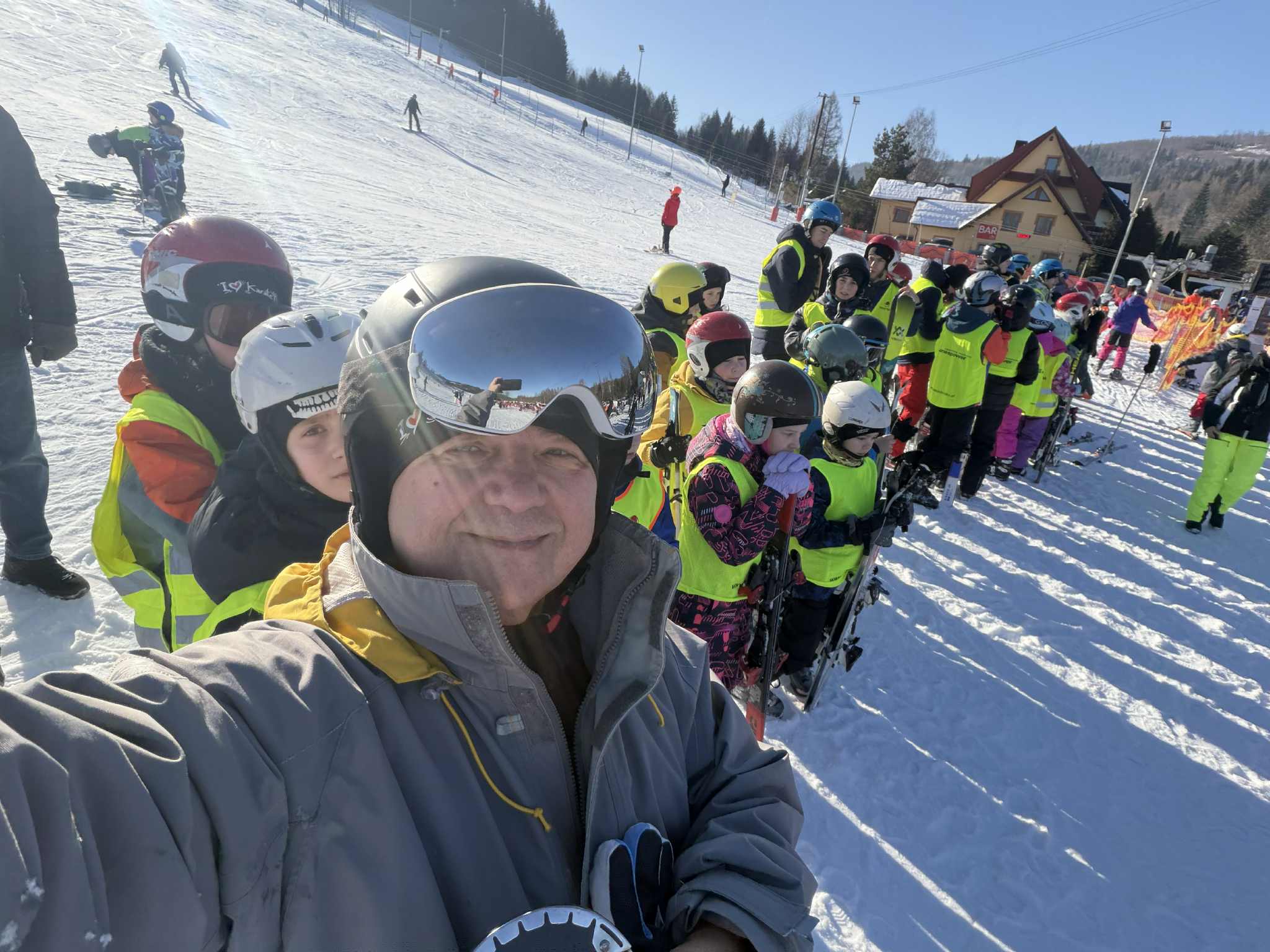 Śnieg + karate = udany obóz